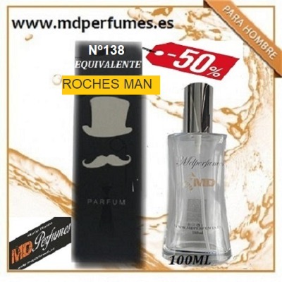 Oferta 10€ Perfume Hombre ROCHES MAN  Gama Equivalente